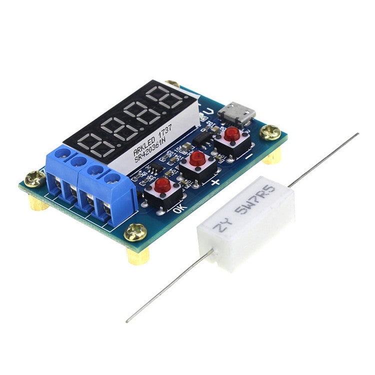 ZB2L3 Tester di capacità della batteria 1.2-12V 18650 Li-ion Litio al piombo-acido Misuratore di capacità della batteria Analizzatore del tester di scarico, ZB2L3 Battery Capacity Tester ZB2L3 Tester di capacità della batteria 1.2-12V 18650 Li-ion Litio al piombo-acido Misuratore di capacità della batteria Analizzatore del tester di scarico, ZB2L3 Battery Capacity Tester